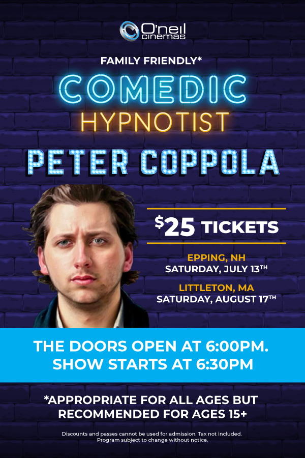 Comedic Hypnotist Peter Coppola poster